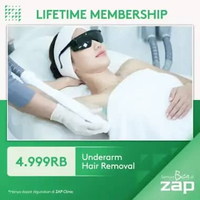 Lifetime Membership Underarm Hair Removal