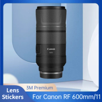 RF600/11 Camera Lens Body Sticker Coat Wrap Protective Film Decal Skin For Canon RF 600mm F11 IS STM 600 f/11 RF600 RF600MM 11