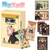 SPY×FAMILY Collection Card For Children Daily Superpower Comedy Anime Becky Blackbell Yuri Briar Limited Game Card Kids Gifts