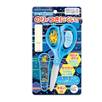 兒童剪刀 附安全套-皮卡丘 神奇寶貝 寶可夢 POKEMON 日本進口正版授權