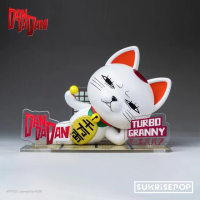 【Beast Kingdom 野獸國】SUNRISEPOP 膽大黨 高速婆婆 坐姿公仔 貓版