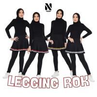 NANO SPORTSWEAR LEGGING ROK KOMBINASI / CELANA LEGGING ROK OLAHRAGA WANITA Outdoor