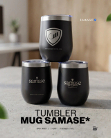 SAMASE Tumbler Mug Stainless I020 Botol Minum Gelas Minimalis Unik Terbaru Samase Official Original