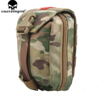 EmersonGe Tactical MOLLE First Aid Kit Pouch EmersonGear Medical Carrier Medic Rip-Away EMT IFAK Survival Bag W/ Zipper Multicam
