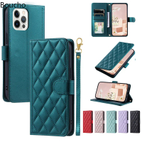 กระเป๋าสตางค์แบบพับได้, แฟชั่น, พร้อมเชือกมือ, เคสโทรศัพท์, เข้ากันได้กับ Vivo Y03, Y18, Y38, Y100, 