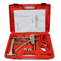 Pipe Pex Crimping Tool, FT-1225 Pipe Tool, for PVC Pipe and Fittings, 12-20MM Pex Connection Tool Set