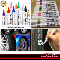 TOYO Waterproof Paint Marker Pen Permanent Universal Bickcle Motorcycle Car Tyre Tread