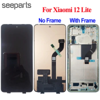 Amoled 6.55" For Xiaomi 12 Lite LCD Display Touch Screen Digitizer Mi 12 Lite LCD Replacement Screen For Xiaomi 12 Lite Display