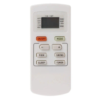 Bộ điều khiển từ xa thay thế cho máy lạnh MEMOS dành cho các mẫu Gree AC: YX1F, YX1F5F, YX1F1, YX1F2