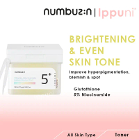 Numbuzin No.5 Vitamin-Niacinamide Concentrated Pad Penjagaan Kulit (70Pads)