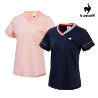 法國公雞牌涼感立體LOGO休閒短袖T恤 女款 二色 LWR22306