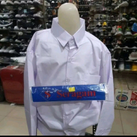 BAJU SEKOLAH SERAGAM SMP/SMA/KERJA kemeja putih panjang merek SERAGAM by Setia Kawan