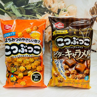 日本 龜田製果 小粒米果 黑糖肉桂味/蜂蜜味/焦糖味 四連米果 四袋入米果 多款供選 元氣米果 蜂蜜米果 新舊包裝混出｜全店$199免運