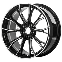 Supply Customized Car Wheels 15 Inch 4 Hole 5 Hole Aluminium Black Chrome Alloy Wheel Rims 15 16 Inch For Sale