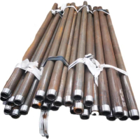 32mm1.5Mgalvanized pipe seamless tap water extension rod pipe laying machine thickened drill pipe/rhinestone aisle extension rod
