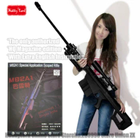 100% New Scaled Barrett M82A1 12.7mm Sniper Rifle 3D Paper Model Cosplay weapon Kid Adults' Gun Weapons Paper Models Gun Toys