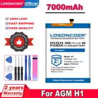 LOSONCOER 7000mAh Battery For AGM H1 Mobile Phone Battery ~In Stock