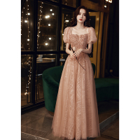 zjEAGLELY Sequins Glitter Elegant Evening Dress Dinner Party 2024 Formal Banquet Princess Fairy Nina