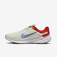 Nike Quest 5 [DD0204-009] 男 慢跑鞋 運動 休閒 路跑 透氣 柔軟 舒適 緩震 米黃 紅