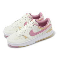 【NIKE 耐吉】休閒鞋 Wmns Gamma Force 女鞋 米白 粉紅 微厚底 增高 復古(DX9176-005)