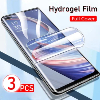 3PCS Full Cover Protective film For Realme 7 6 Pro 6 7 5G 7i 5 3 2 Screen Protector For Realme X2 Pro X3 X7 X50 5G XT film