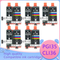 PGI-35 PGI35 CLI-36 CLI36 Color Compatible Ink Cartridge 35 36 pgi35 cli36 for Canon PIXMA IP100 iP110 IP100B TR150 Printer