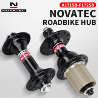 Novatec road bike hub 11v Speeds Road Bike Freehub Cassette Rim Hubs 20/ 24 Hole Cubo Novatec with Quick Release
