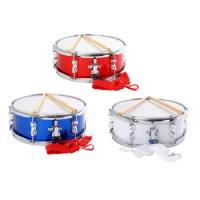 13inch Snare Drum Lightweight with Adjustable Strap Musical Instruments Music Drums for Children Teens Boys Girls Kids Beginners