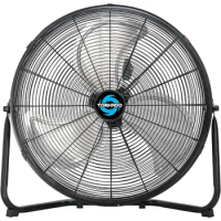 20 Inch High Velocity Metal Floor Fan, 3-Speed Powerful Cooling for Industrial, Commercial, and Home Spaces