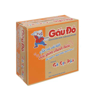 MÌ GẤU ĐỎ GÀ SỢI PHỞ, TÔM VÀ GÀ,TÔM CHUA CAY, SỢI PHỞ HÀNH PHI, CHAY.Thùng 30 Gói x 67g