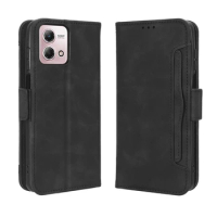 Luxury Flip Leather Case For Motorola Moto G54 G84 G53 G73 E13 G13 G23 Stylus G72 X40 Edge 30 Magnetic Wallet Card Holder Cover