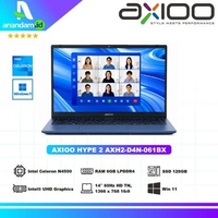 Axioo MyBook Hype 2 AXH2-D4N-061BX Intel Celeron N4500 6GB/128GB 14-Inc W11 PRO - Blue