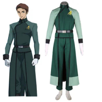 Unisex Japan Anime Cos GUNDAM OO A-Laws army uniform Cosplay Costumes Sets