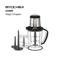 MJ Mitochiba Chopper CH 200 2 Liter | Blender Daging Mito CH200 Coper Bumbu Triple Blade Food Proces