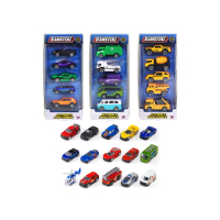 【TEAMSTERZ】英國TZ 城市合金車五入組-3盒組(UK合金車 玩具車 模型車)
