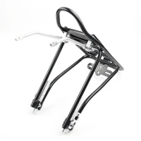 20 Inch Folding Bike Rear Racks Aluminum Alloy Rear Shelf For Folding Bicycle Rear Shelf Parts