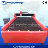Robotec cnc plasma cutting machine plasma cutter 1325 1530 cnc metal cutter with start fire controller
