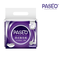 PASEO EDI超純水低敏濕式衛生紙20抽4包/袋