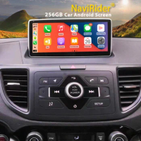256GB 10.25inch Android Auto Radio Screen For Honda CRV CR-V 2012 2015 Carplay 4G Car Multimedia GPS 2din Autoradio Head Unit