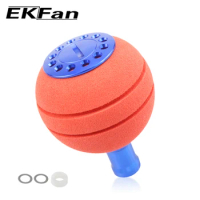 EKFan 40MM EVA fishing reel handle knob fishing rocker knob fishing reel accessory for 8000-10000 series spinning wheel parts