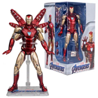 18cm Marvel Avengers Iron Man MK85 Nano Armor Model Super Heroes Action Figure Decoration Toys