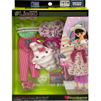 【Fun心玩】LA19420 正版 Licca 17歲 舒適室內睡衣組 莉卡 娃娃衣服 莉卡配件 小女生 生日 禮物