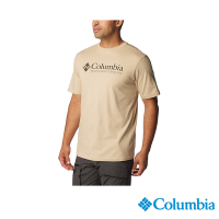 Columbia哥倫比亞 男款- CSC Basic Logo 短袖T恤-卡其 UJO15860KI/IS