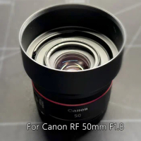 Metal Lens Hood for Canon RF 50mm 1.8 STM RF 50mm F1.8 Lens With Free Hood Cap