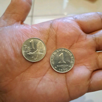Koin Kuno 1 Rupiah Gambar Burung