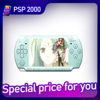 original refurbished Sony psp2000 handheld game console free arcade games classic video game console GBA FC emulator