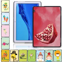Tablet Case Shockproof Shell for Huawei MediaPad M5 10.8"/Lite 10.1"/Lite 8/MediaPad T5 10 10.1"/T3 10 9.6"/T3 8.0 Fruits Series