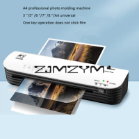 Portable A4 Pouch Laminator Machine Home Laminator Quick Preheat For Photo Document Contract Keeping Office Supplies