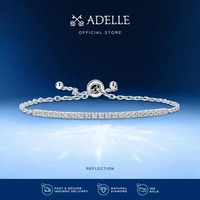 Adelle Jewellery - Classic Listring Diamond Bracelet - Gelang Emas Berlian