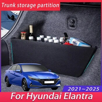 For Hyundai Elantra Avante CN7 2021~2025 Car Upgrade Trunk Storage Partition Multifunction Storage B